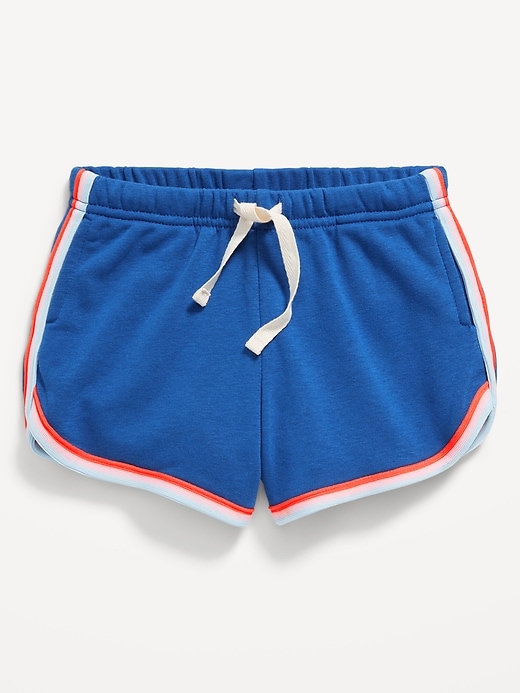 View large product image 1 of 1. French Terry Dolphin-Hem Shorts for Toddler Girls