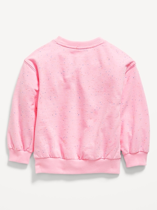 CrewNeck Sweatshirt for Toddler Girls Old Navy