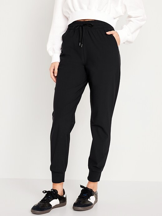 High-Waisted SleekTech Jogger Pants for Women