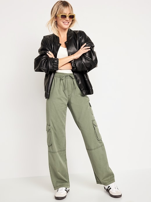 Image number 3 showing, Mid-Rise Cargo Pants