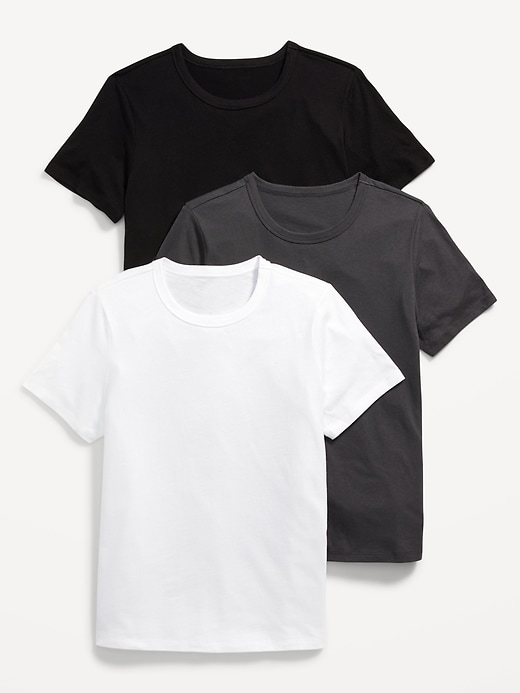 Image number 6 showing, EveryWear Crew-Neck T-Shirt 3-Pack