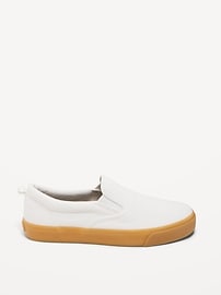 View large product image 3 of 4. Canvas Slip-On Sneakers for Boys