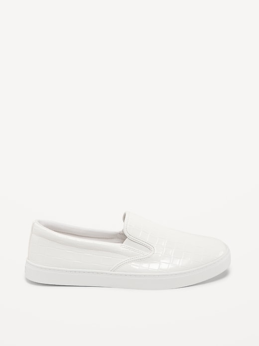 Image number 4 showing, Faux Leather Sneakers