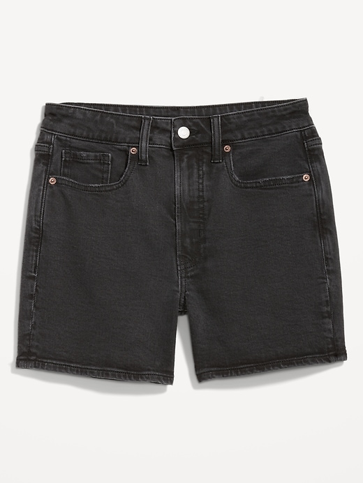 Image number 4 showing, High-Waisted OG Jean Shorts -- 5-inch inseam