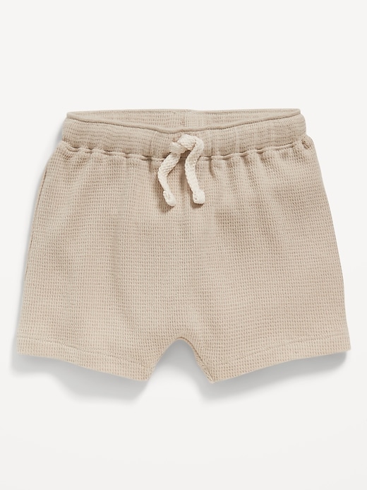 View large product image 1 of 1. Thermal-Knit Pull-On Shorts for Baby