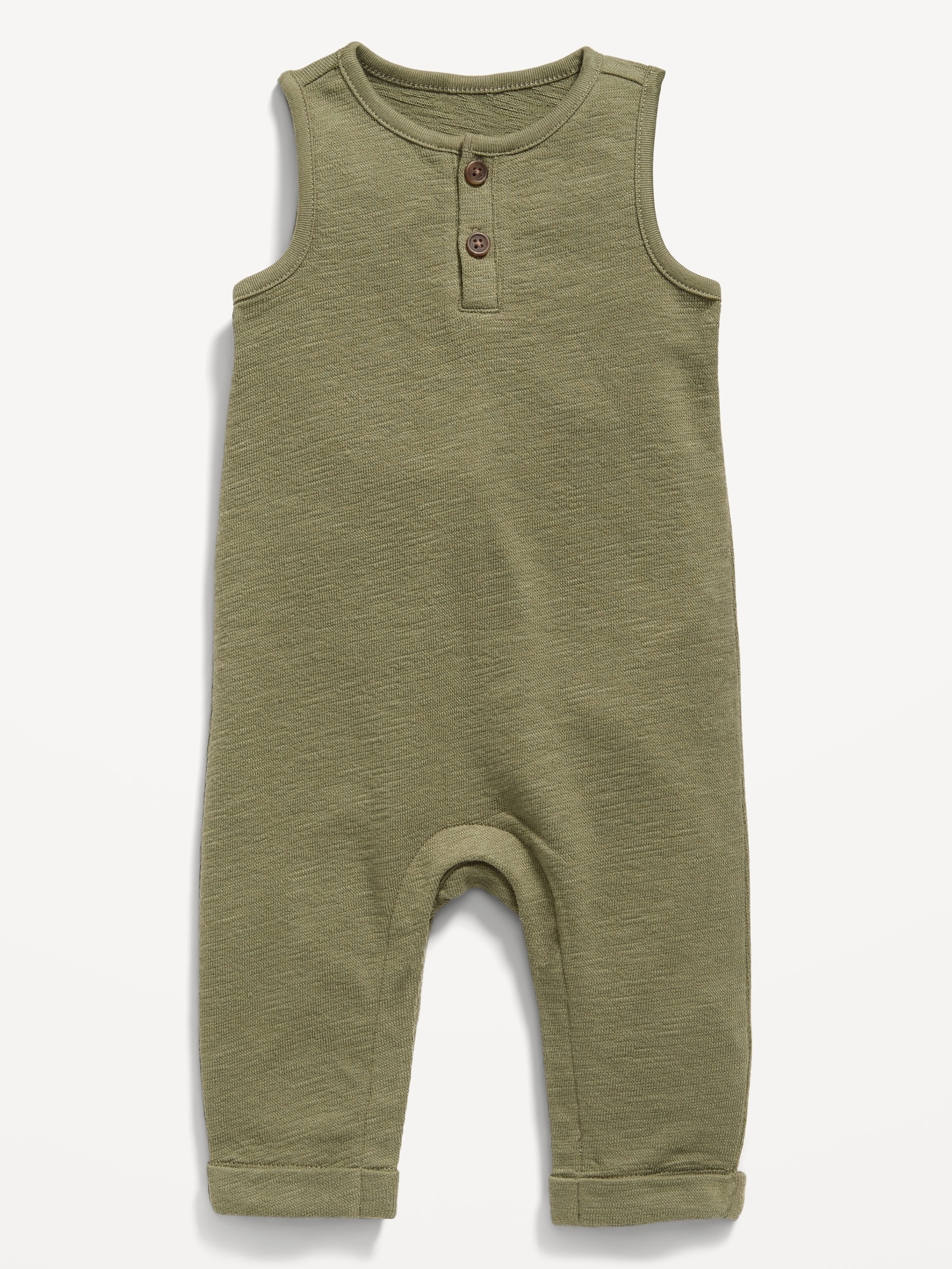 Unisex Sleeveless SweaterKnit Henley OnePiece for Baby Old Navy