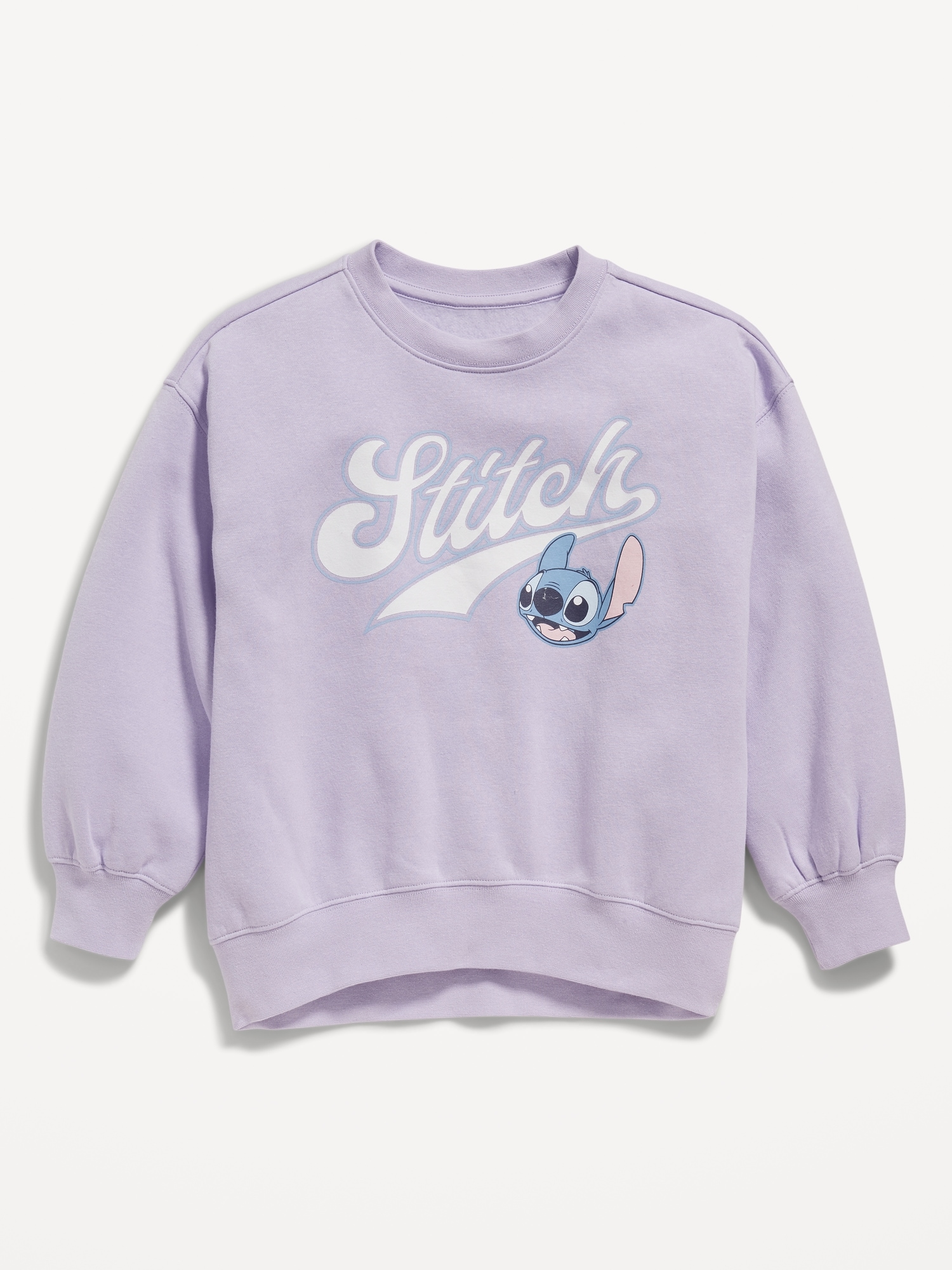 Licensed Pop-Culture Crew-Neck Sweatshirt for Girls