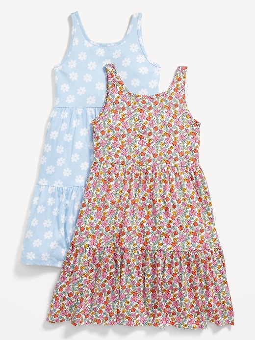 View large product image 2 of 2. Sleeveless Swing Dress 2-Pack for Girls