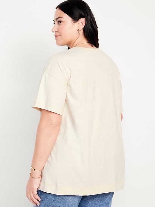 Image number 8 showing, Oversized EveryWear Graphic Tunic T-Shirt