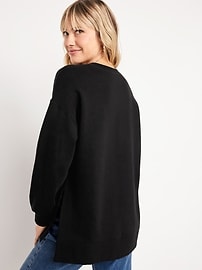 Image number 2 showing, SoComfy Relaxed Tunic Sweatshirt