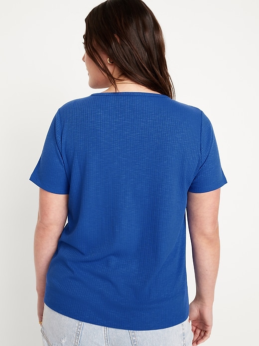 Image number 6 showing, Luxe Crew-Neck T-Shirt