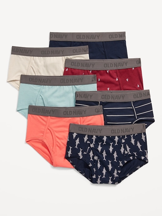 View large product image 1 of 1. Underwear Briefs Variety 7-Pack for Boys
