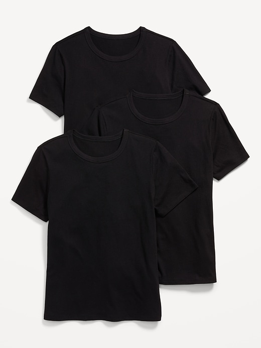 Image number 1 showing, EveryWear Crew-Neck T-Shirt 3-Pack