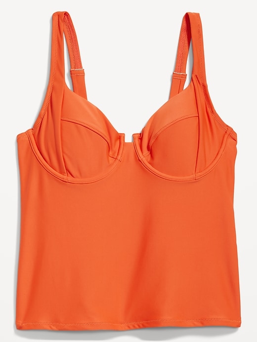 Image number 4 showing, Underwire Tankini Swim Top