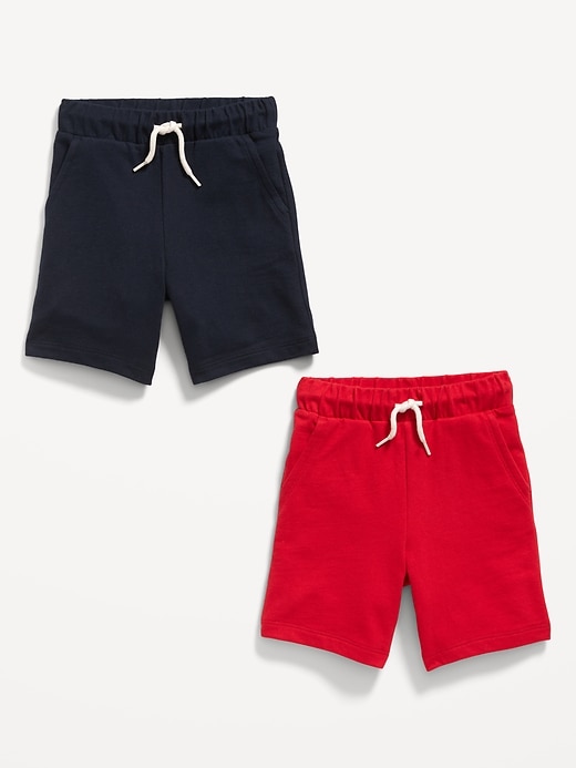 View large product image 2 of 2. Functional Drawstring Shorts 2-Pack for Toddler Boys