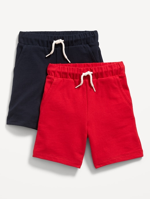 View large product image 1 of 2. Functional Drawstring Shorts 2-Pack for Toddler Boys