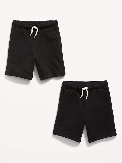 View large product image 2 of 2. Functional Drawstring Shorts 2-Pack for Toddler Boys