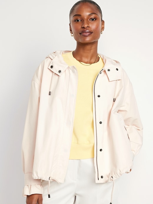 Image number 1 showing, Water-Resistant Utility Jacket