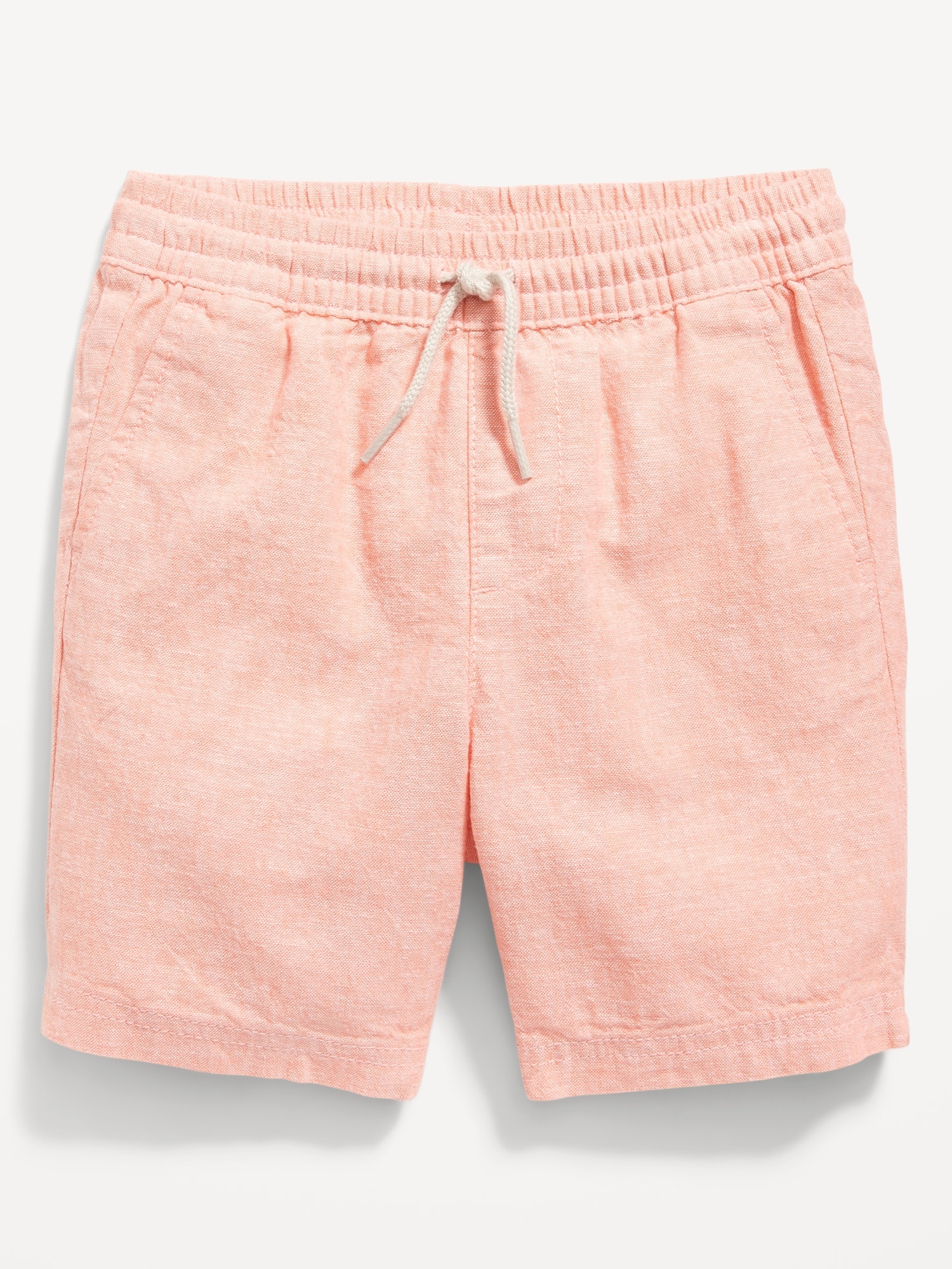 Functional-Drawstring Linen-Blend Shorts for Toddler Boys Hot Deal