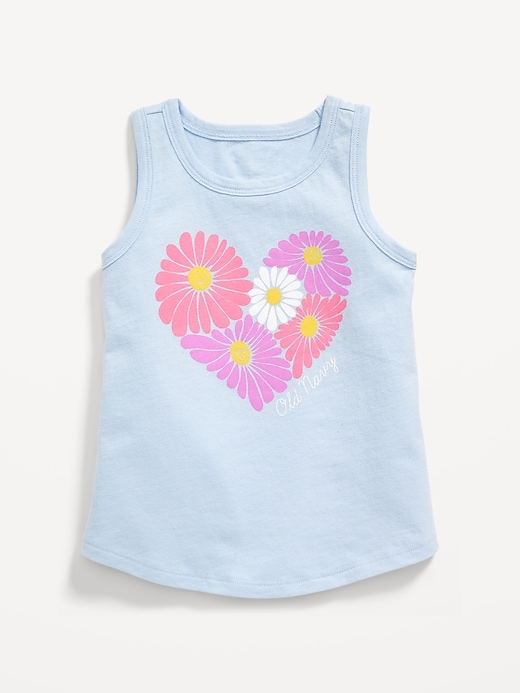 View large product image 1 of 2. Logo-Graphic Tank Top for Toddler Girls