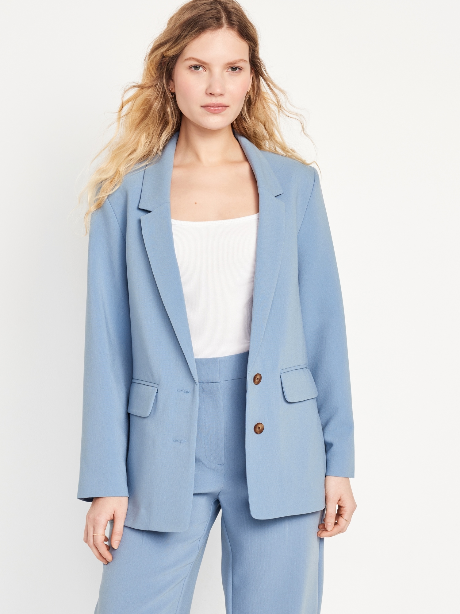 Taylor Relaxed Suit Blazer | Old Navy