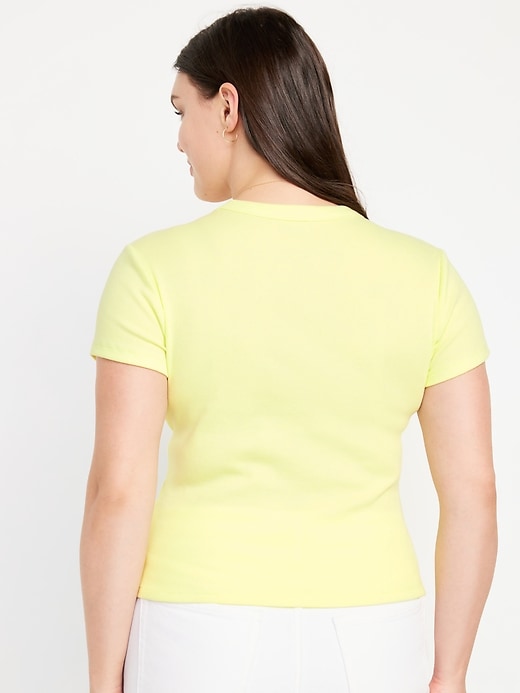 Image number 6 showing, Snug Crop T-Shirt
