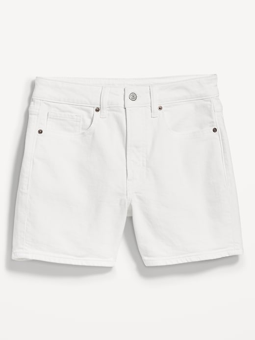 Image number 4 showing, High-Waisted OG Jean Shorts -- 5-inch inseam