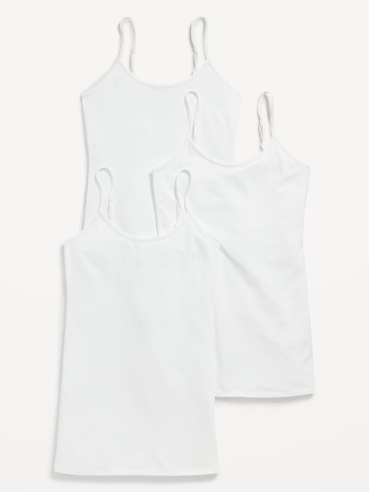 Image number 1 showing, First-Layer Cami Tank Top 3-Pack