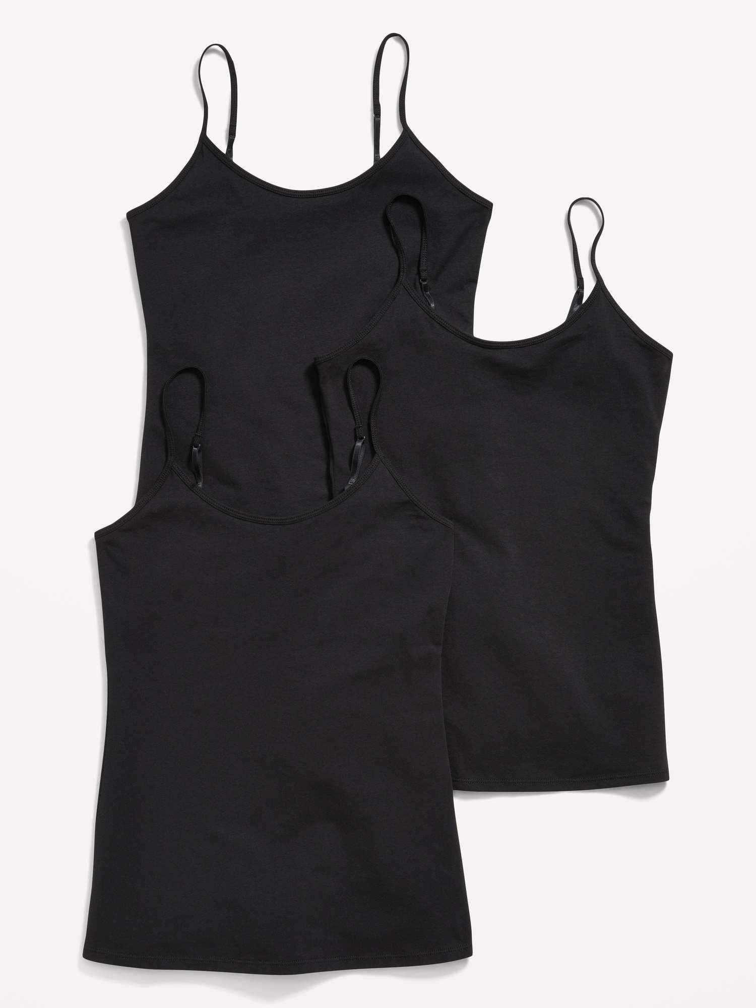 Girls' Undershirts - 4 Pack Seamless Stretch Cami Tank Top - Sleeveless  Camisole Undershirt for Girls (SL)