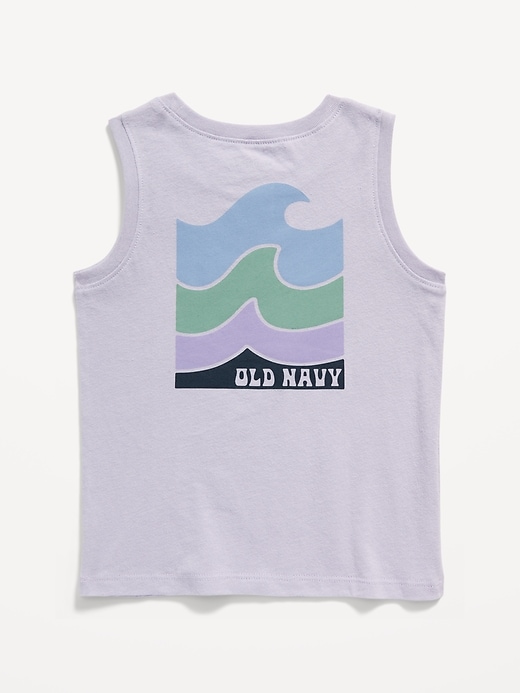 View large product image 2 of 2. Logo-Graphic Tank Top for Toddler Boys