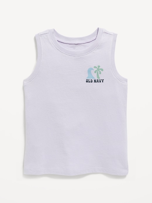 View large product image 1 of 2. Logo-Graphic Tank Top for Toddler Boys