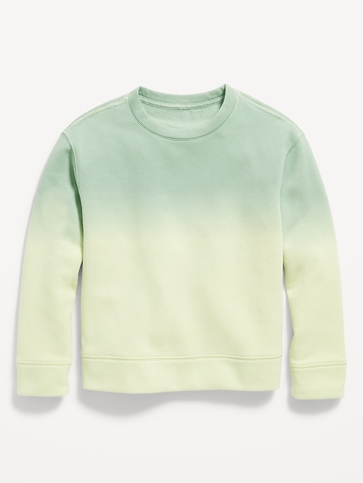 View large product image 2 of 3. Dip-Dye Crew-Neck Sweatshirt for Boys