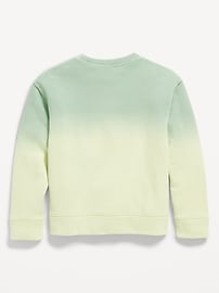 View large product image 3 of 3. Dip-Dye Crew-Neck Sweatshirt for Boys