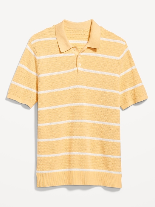 Image number 4 showing, Striped Polo Sweater