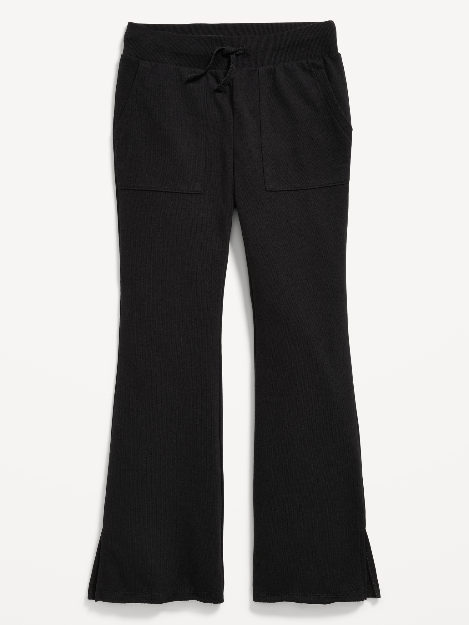 French-Terry Side-Slit Flare Sweatpants for Girls | Old Navy