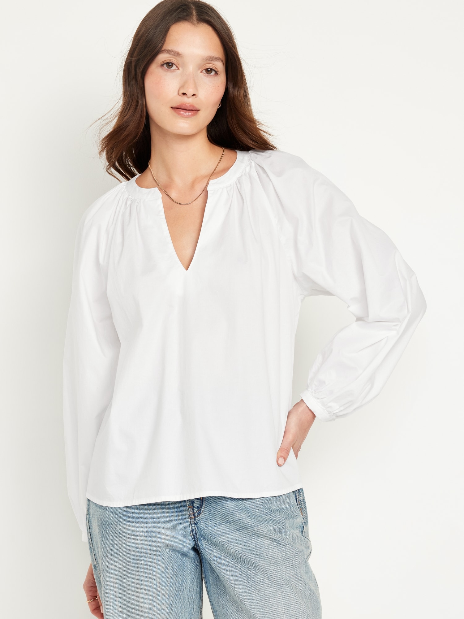 Long Sleeve Relaxed Fit Tops