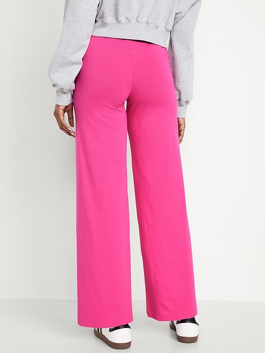 Image number 2 showing, High-Waisted Wide-Leg Leggings for Women