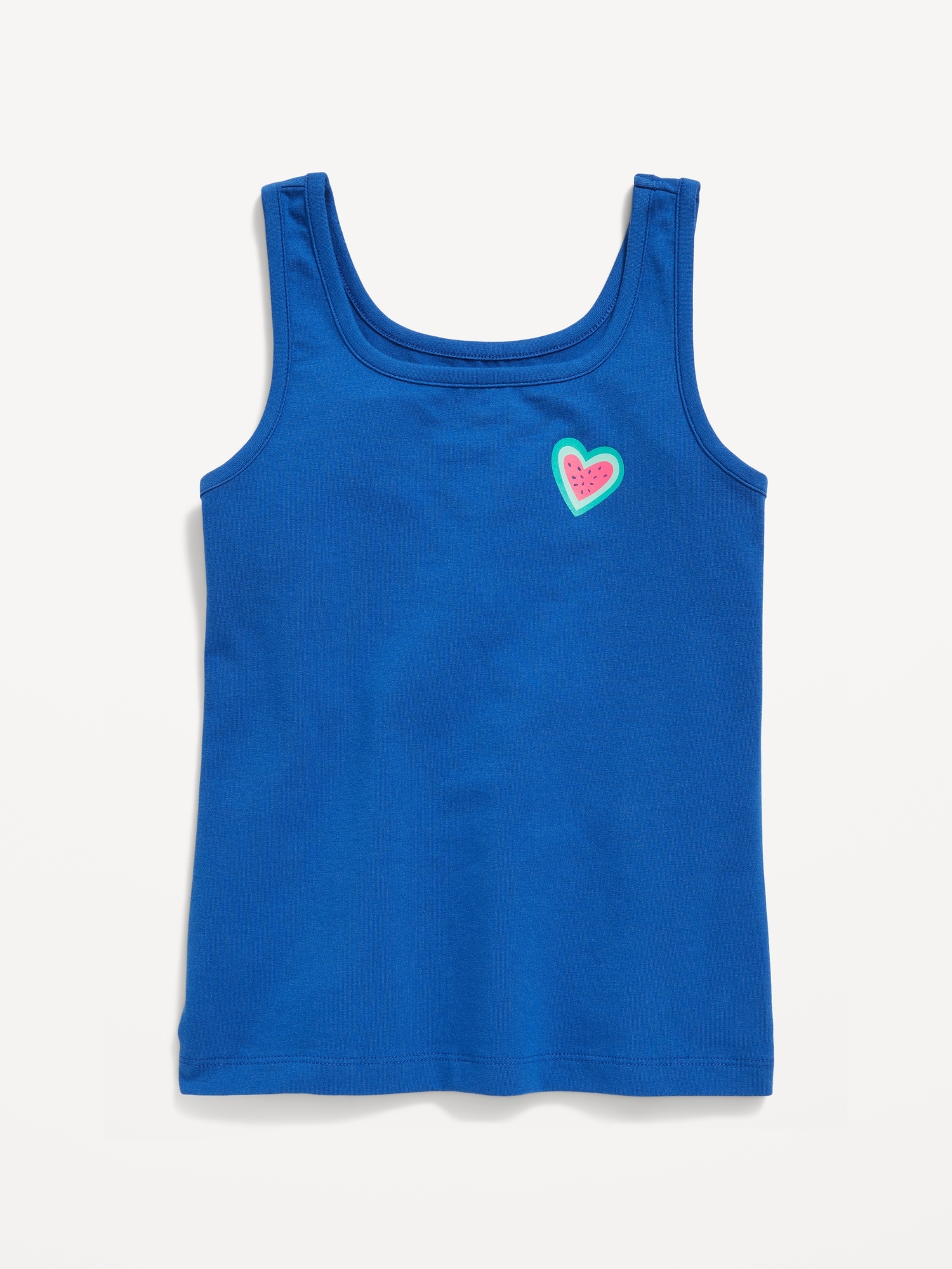 Fitted Graphic Tank Top for Girls