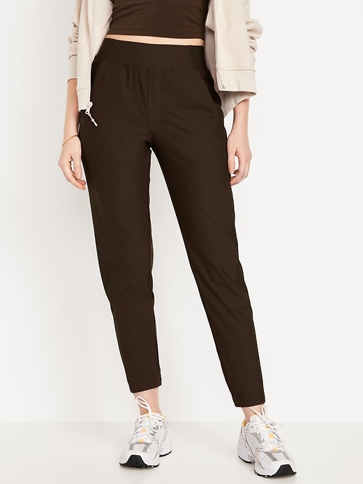 High-Waisted PowerSoft Combination Taper Pants | Old Navy