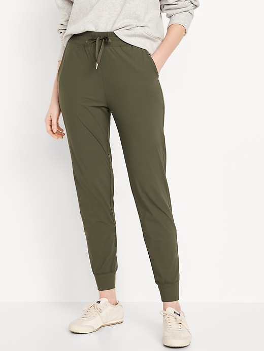 Image number 1 showing, High-Waisted SleekTech Joggers