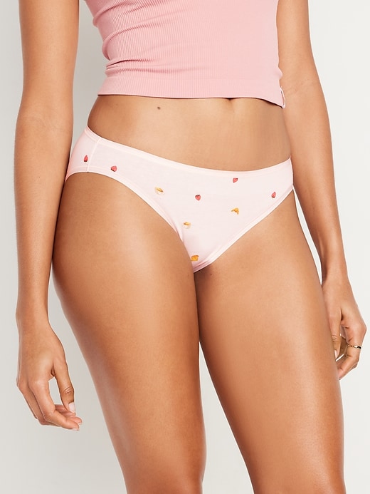 View large product image 1 of 8. Mid-Rise Bikini Underwear