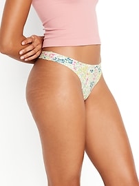 Image number 2 showing, Low-Rise No-Show Thong
