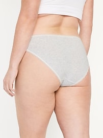 View large product image 6 of 8. Mid-Rise Everyday Cotton Underwear