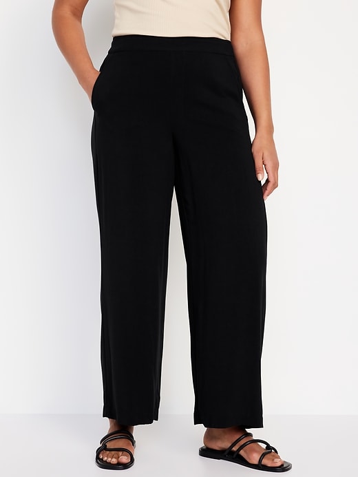 Image number 5 showing, High-Waisted Playa Wide-Leg Pants