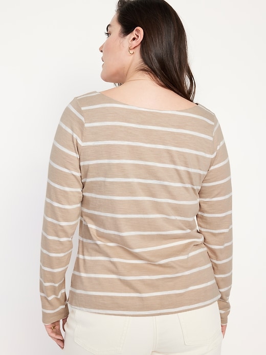 Image number 6 showing, Slub-Knit T-Shirt