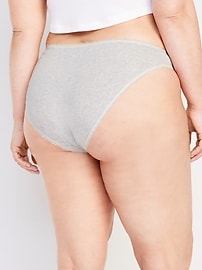 View large product image 8 of 8. Mid-Rise Bikini Underwear