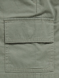 View large product image 4 of 4. Above Knee Cargo Jogger Shorts for Boys