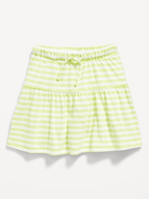 View large product image 1 of 2. Tiered Jersey-Knit Skort for Toddler Girls