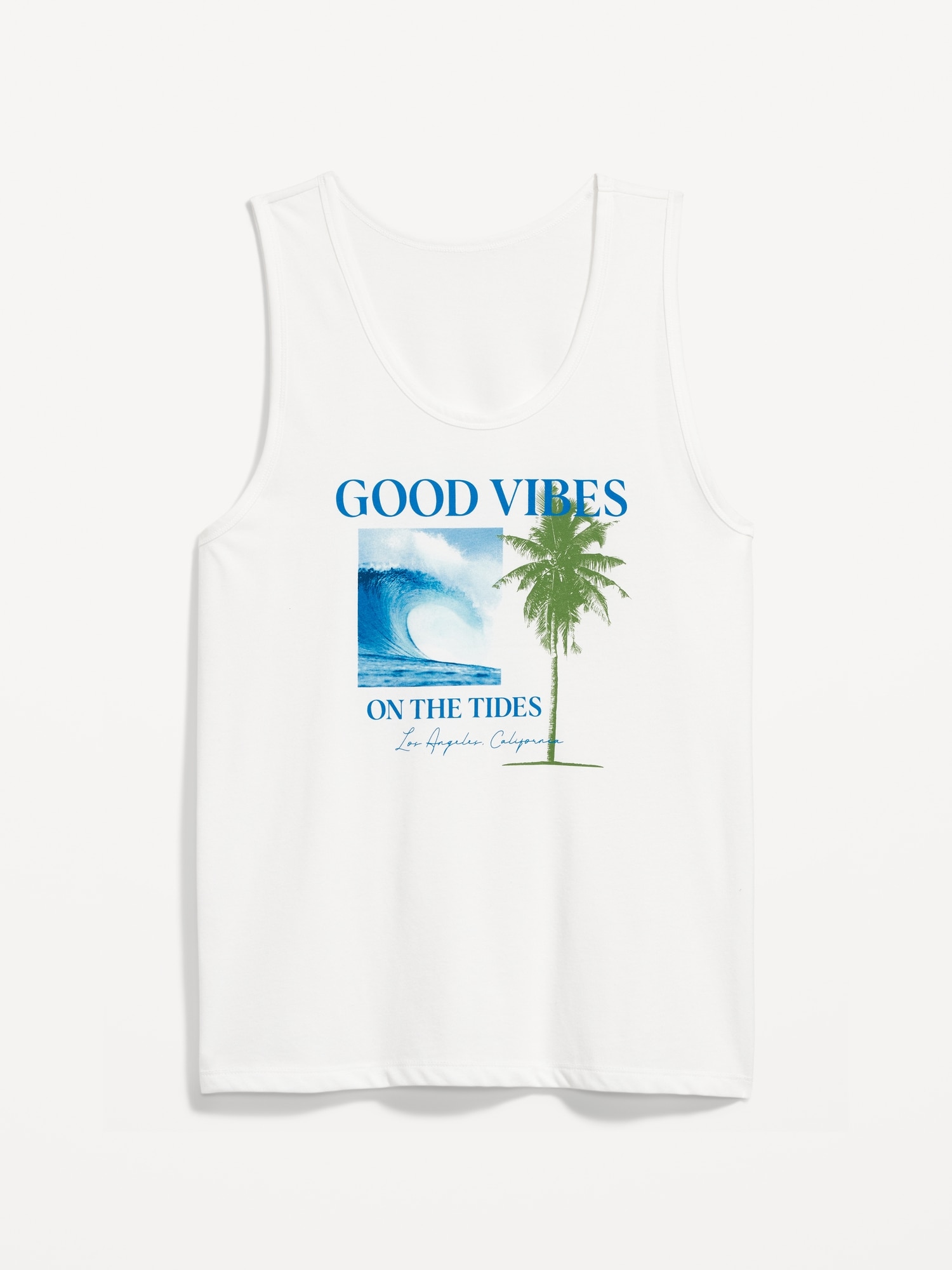 Soft-Washed Graphic Tank Top Hot Deal