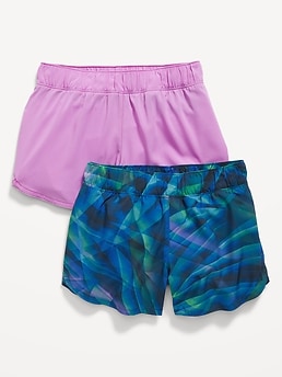 ★ILLIGO★ Race Dolphin Track Shorts Navy 25SMPT04NV Dolphin-Hem Run Shorts for Girls | Old Navy